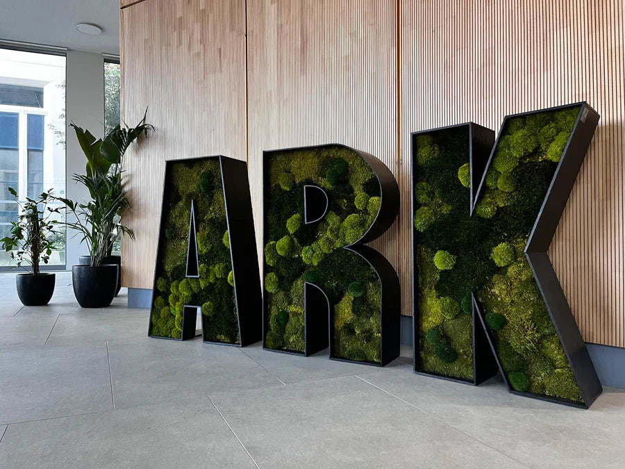 Logo végétal XXL pour Arkea Fonciere à Bordeaux