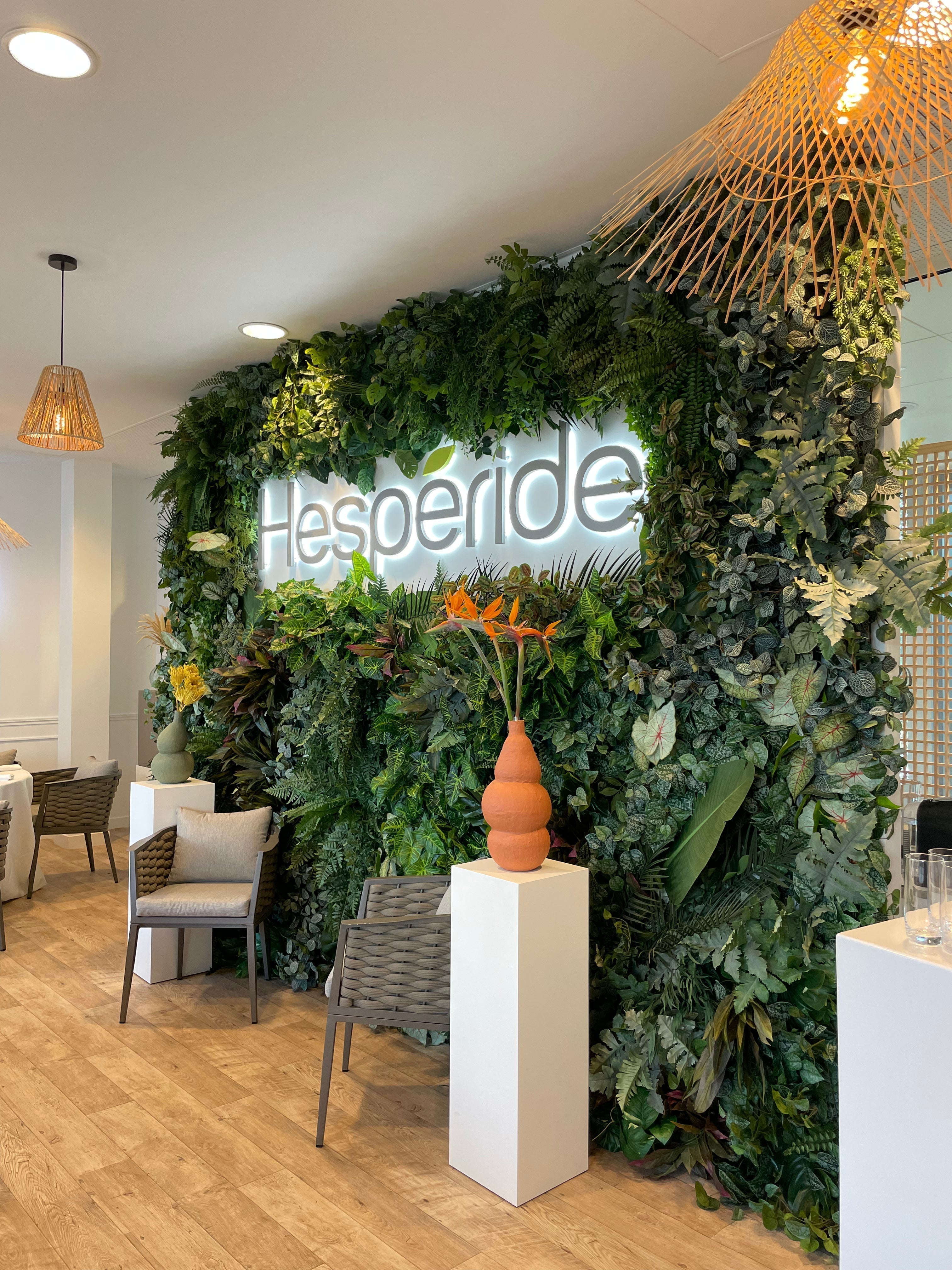 Mur végétal à Roland Garros pour Hespéride