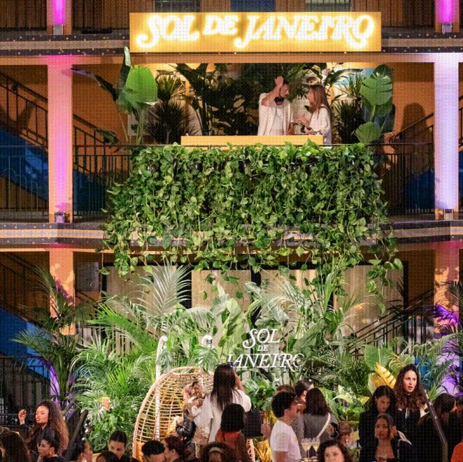 La soirée de lancement Sol de Janeiro en France, à Paris
