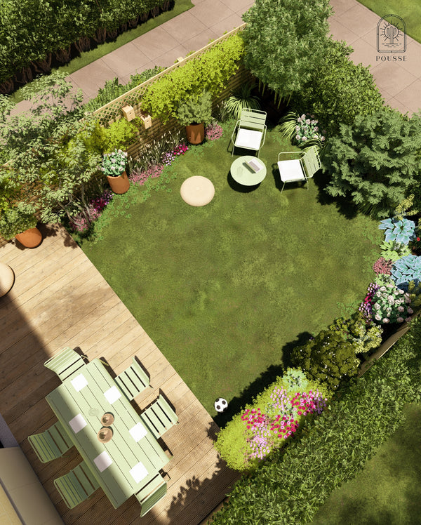 Transformer un petit jardin : exemple d'un aménagement à Paris