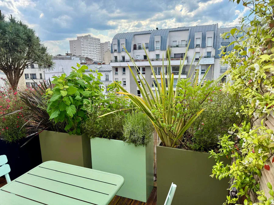 Une terrasse en toute simplicité