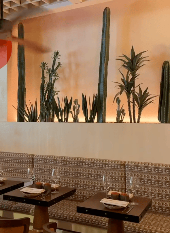 Vegetalisation cactus artificiel 