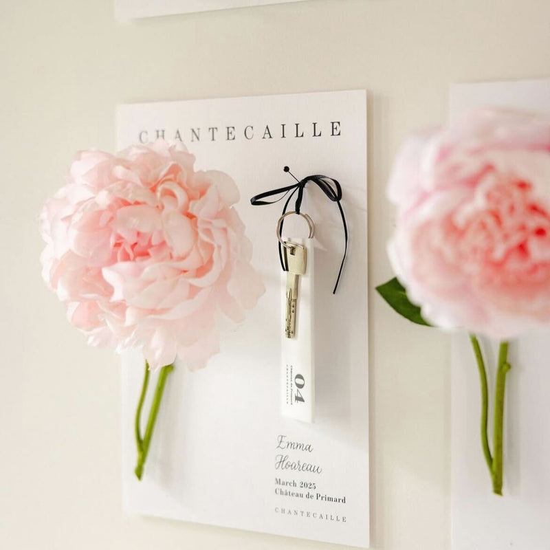 Détails fleur pour un événement Chantecaille par POUSSE