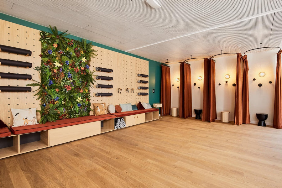 Mur vegetal salle de sport Bureaux