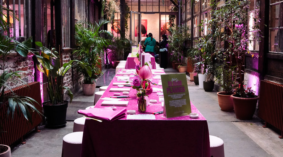 fleurs de. table, lancement de produit, location de plantes
