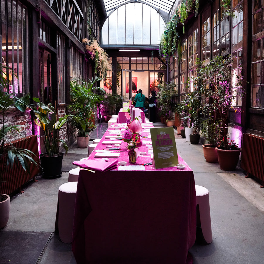 fleurs de. table, lancement de produit, location de plantes