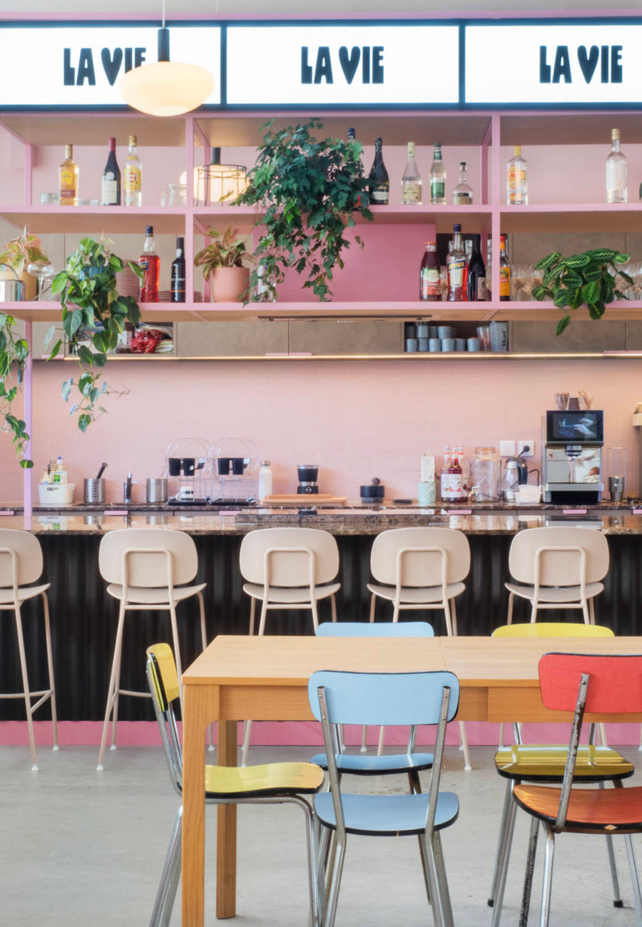 Vegetalisation cafeteria bureau La vie Paris